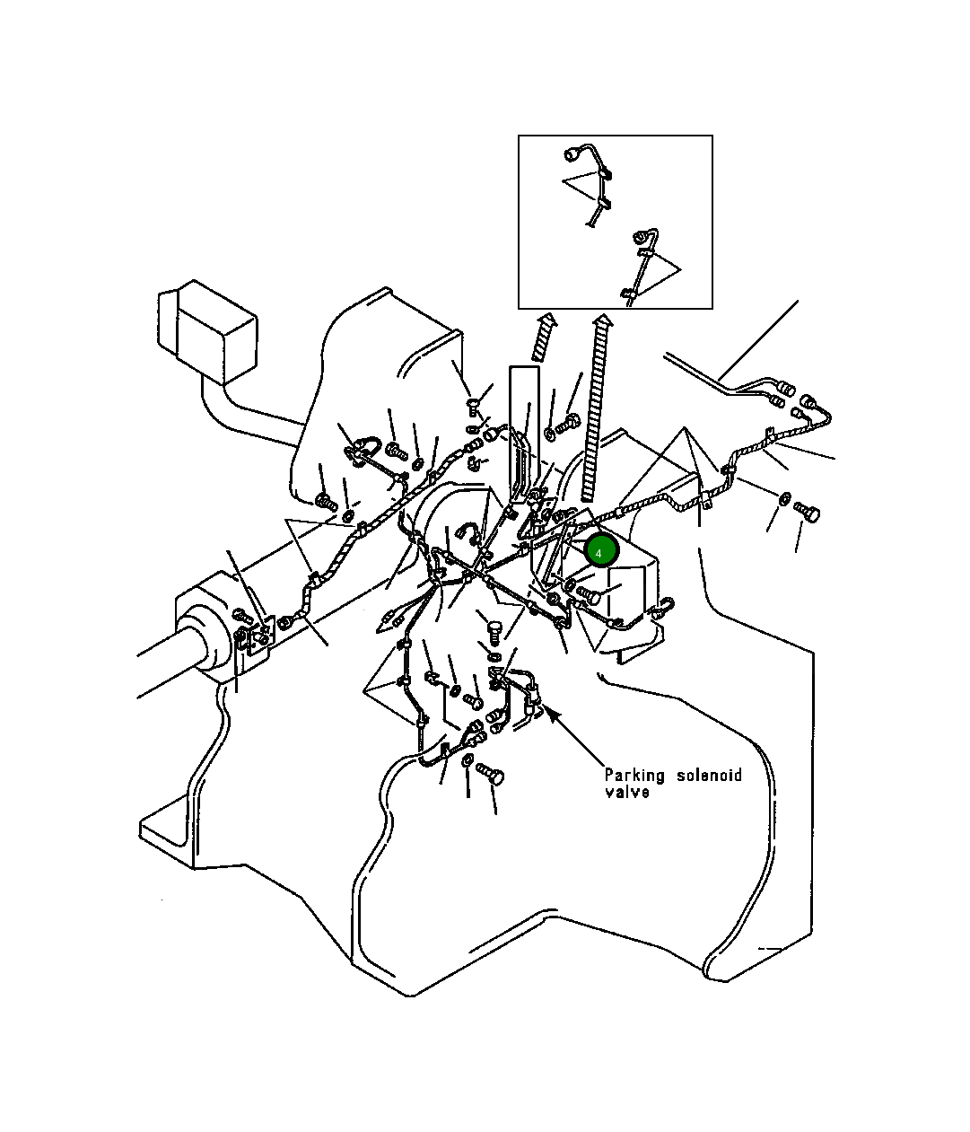 Крышка 426-06-12820 Komatsu