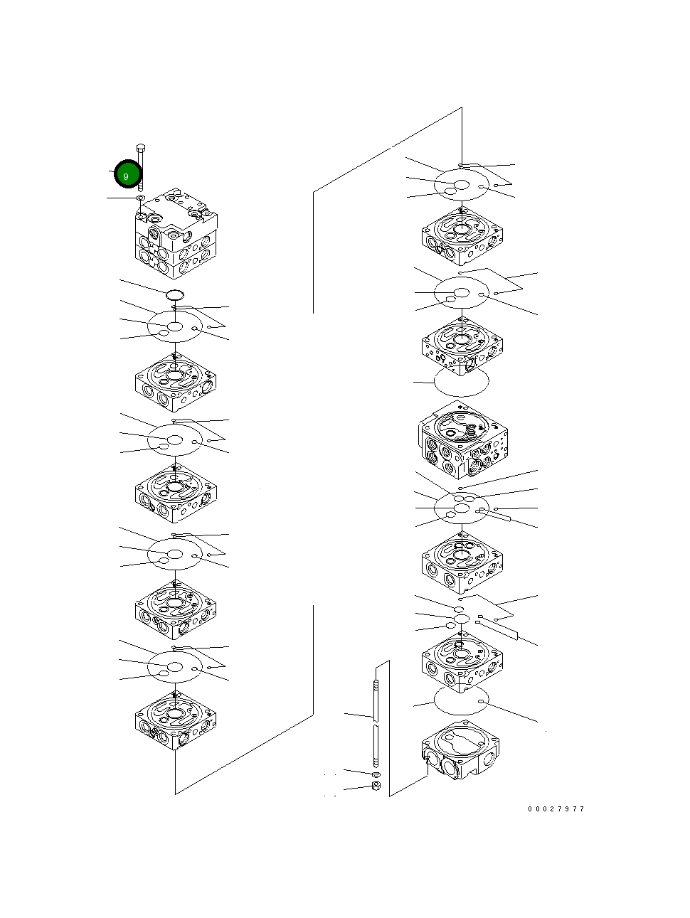 Болт 723-11-19370 Komatsu