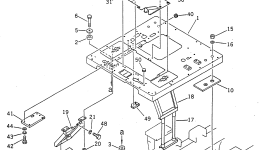 Кронштейн 234-54-31460 Komatsu