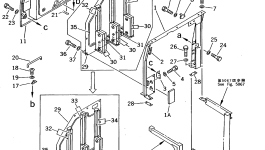 Крышка 206-54-51250 Komatsu