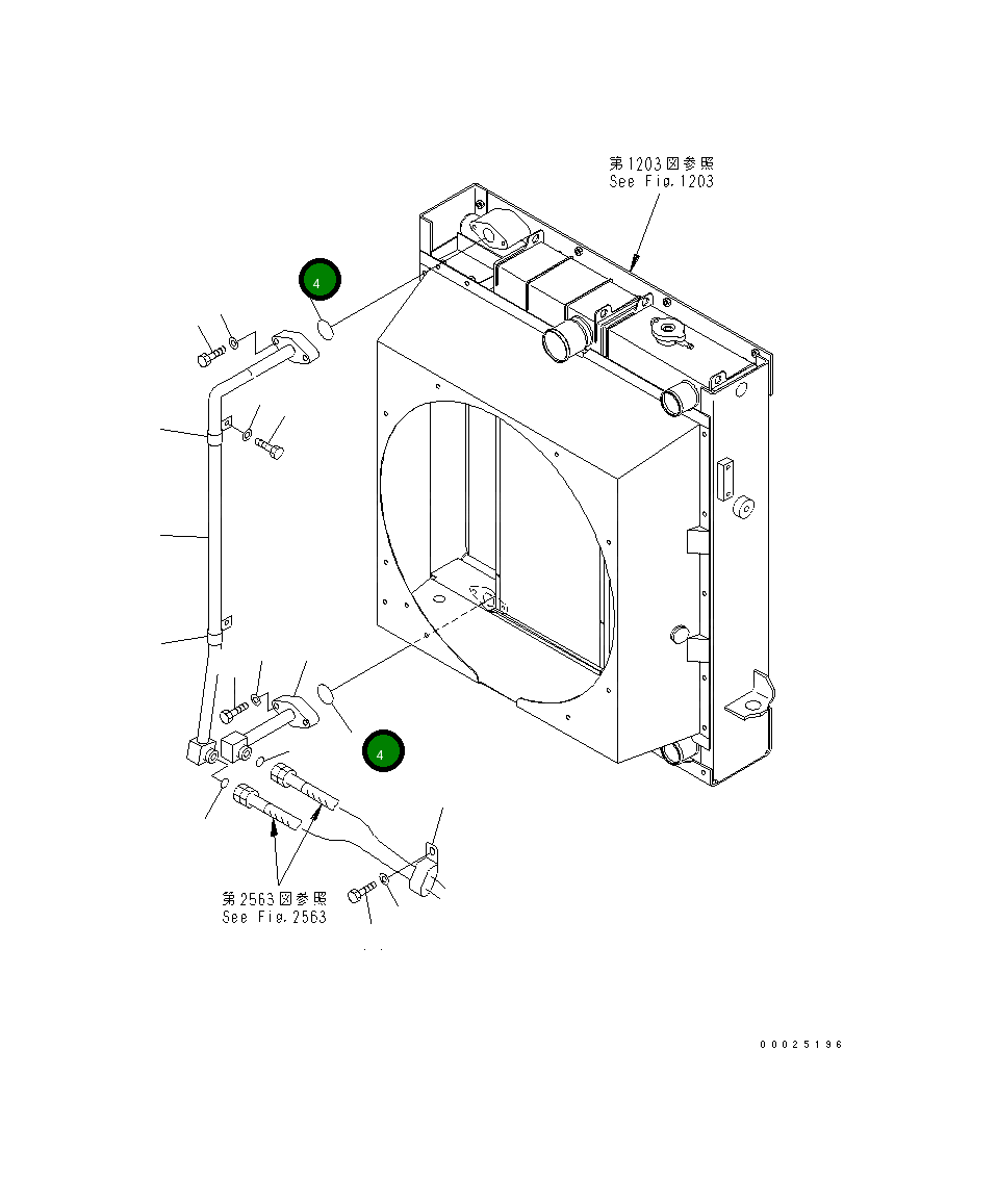 Кольцо уплотнительное (O-Ring) 07000-A2035 Komatsu