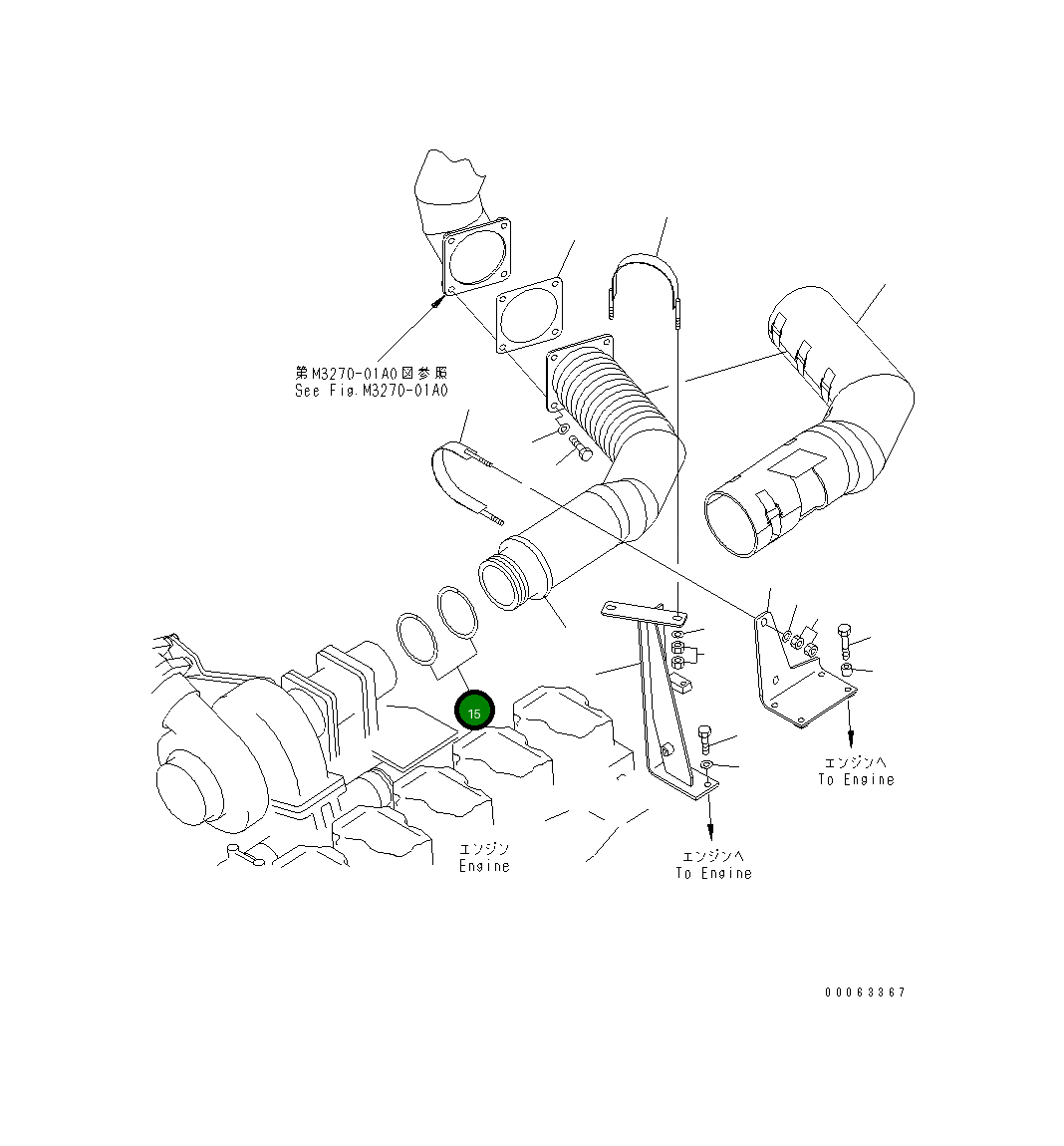 Кольцо 566-02-81160  Komatsu