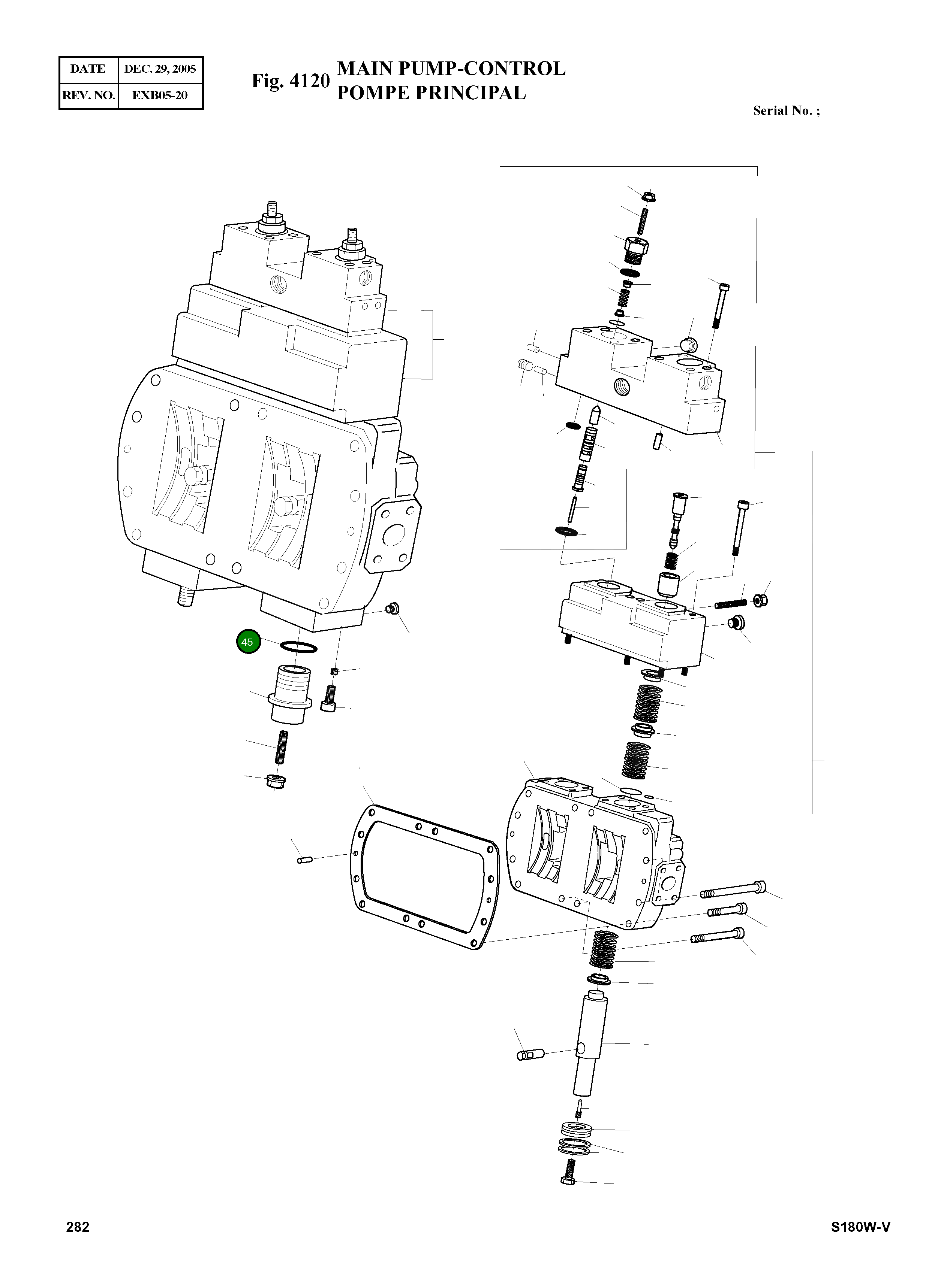 Кольцо уплотнительное (O-Ring) 09083764 Komatsu