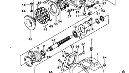 Вал 6040-81-3410 Komatsu