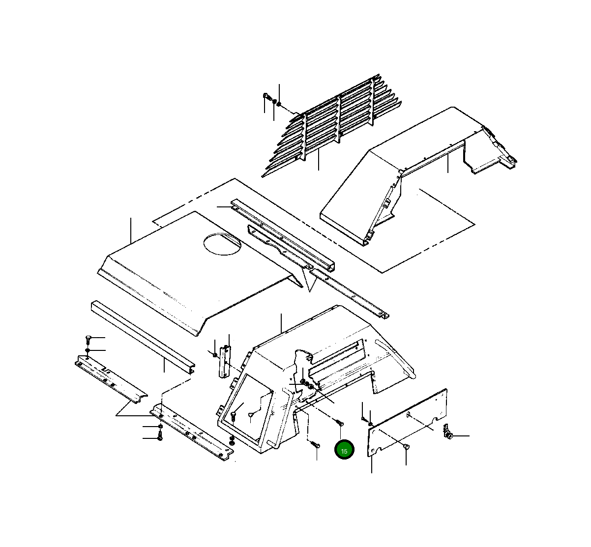Болт 37 275 Komatsu