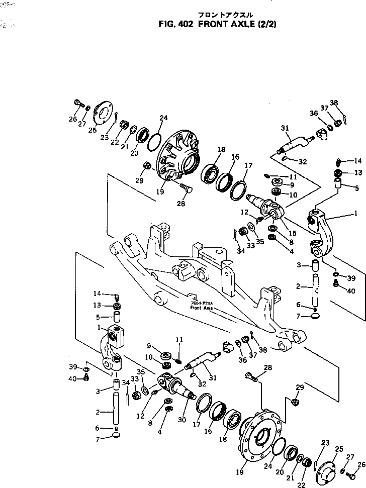 Болт 238-23-14110  Komatsu