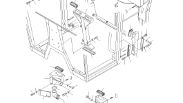 Крышка 23B-809-9660 Komatsu