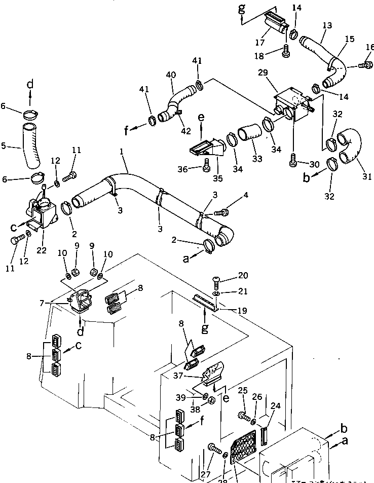 Болт 01435-01220 Komatsu