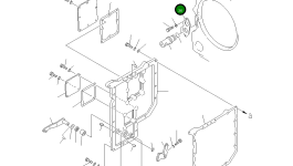 Крышка 23B-15-11810 Komatsu
