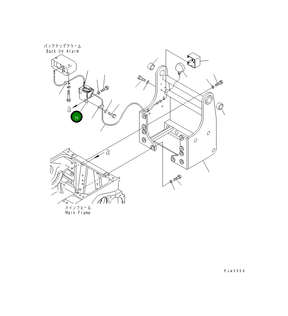 Крышка 14X-916-1430 Komatsu
