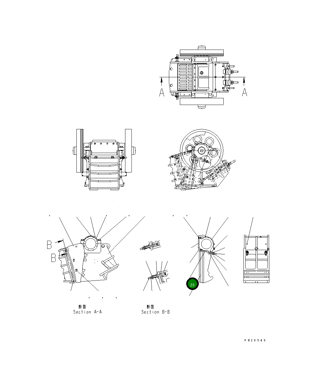 Болт 8230-70-5070 Komatsu