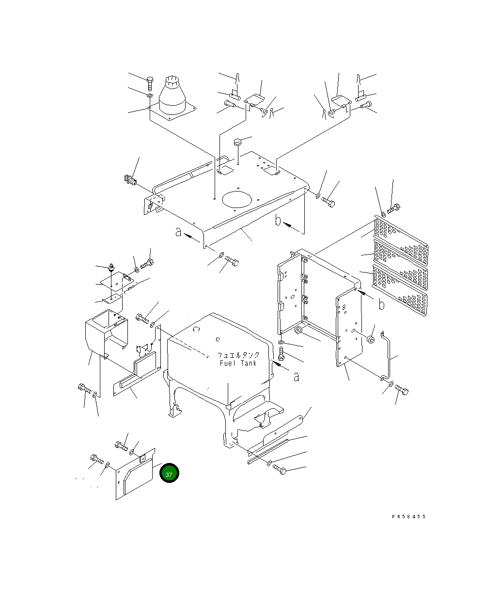 Крышка 234-54-52211 Komatsu
