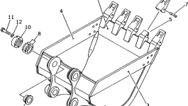 Пластина 205-70-74391 Komatsu