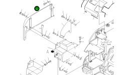 Крышка 22B-54-12131 Komatsu