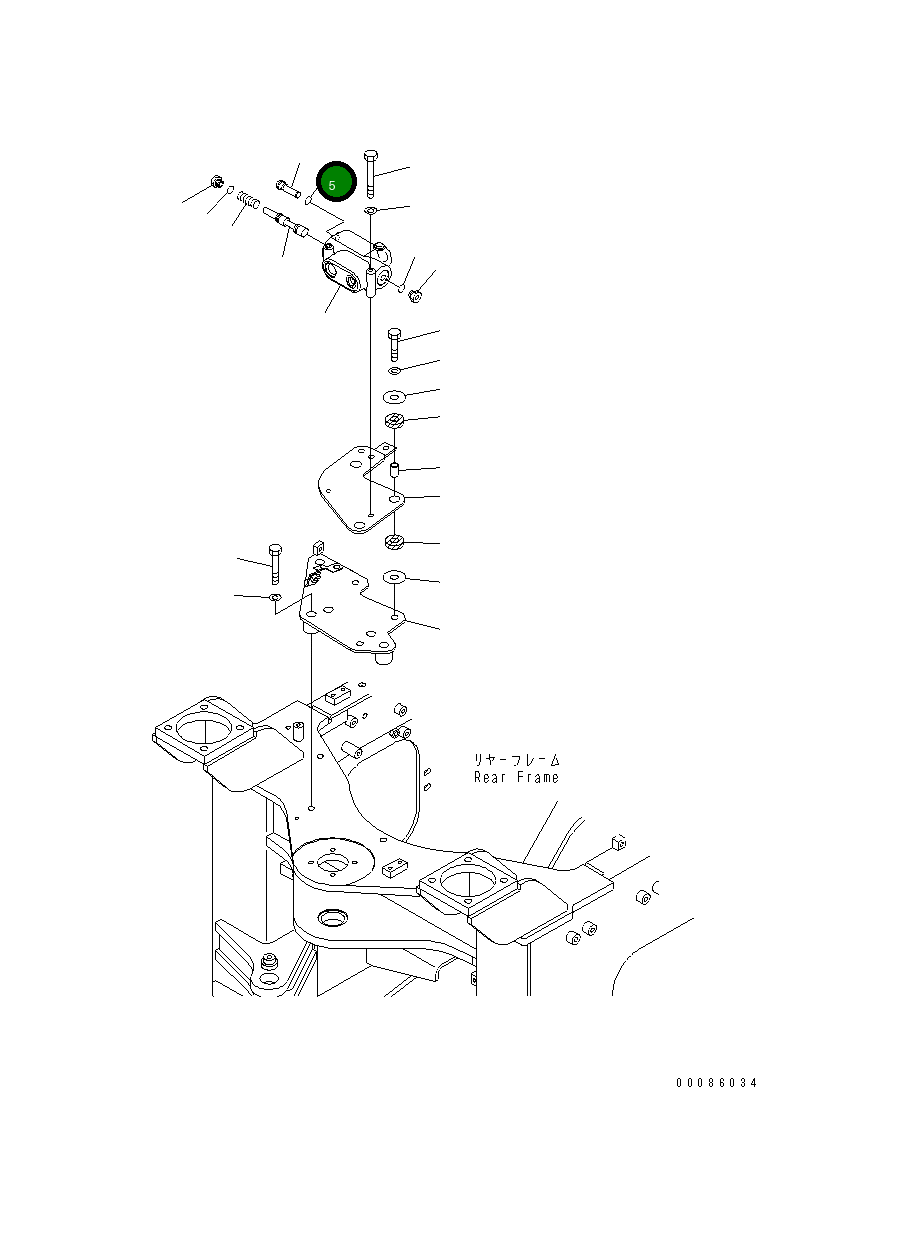 Кольцо уплотнительное (O-Ring) 417-64-25320 Komatsu