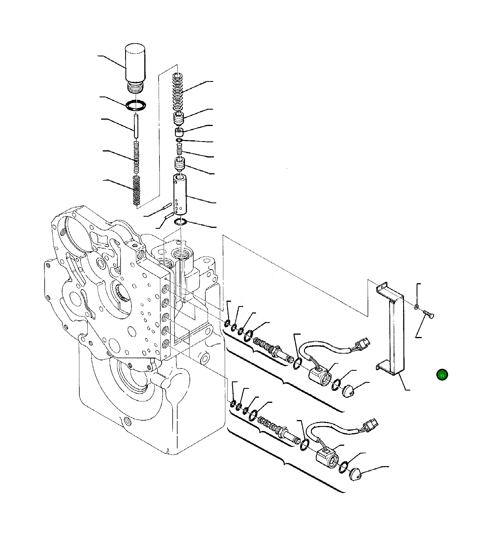 Болт CK01CM612 Komatsu
