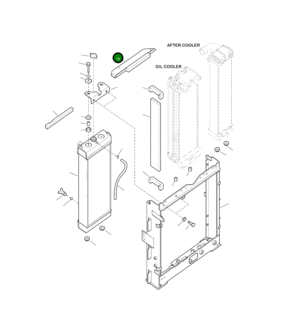 Крышка 20Y-63-42180 Komatsu