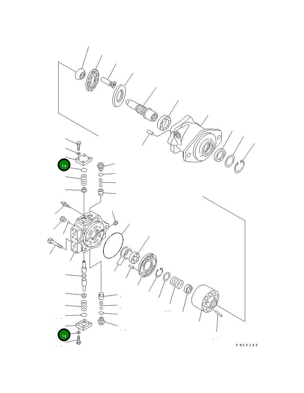 Крышка 708-7L-16311  Komatsu