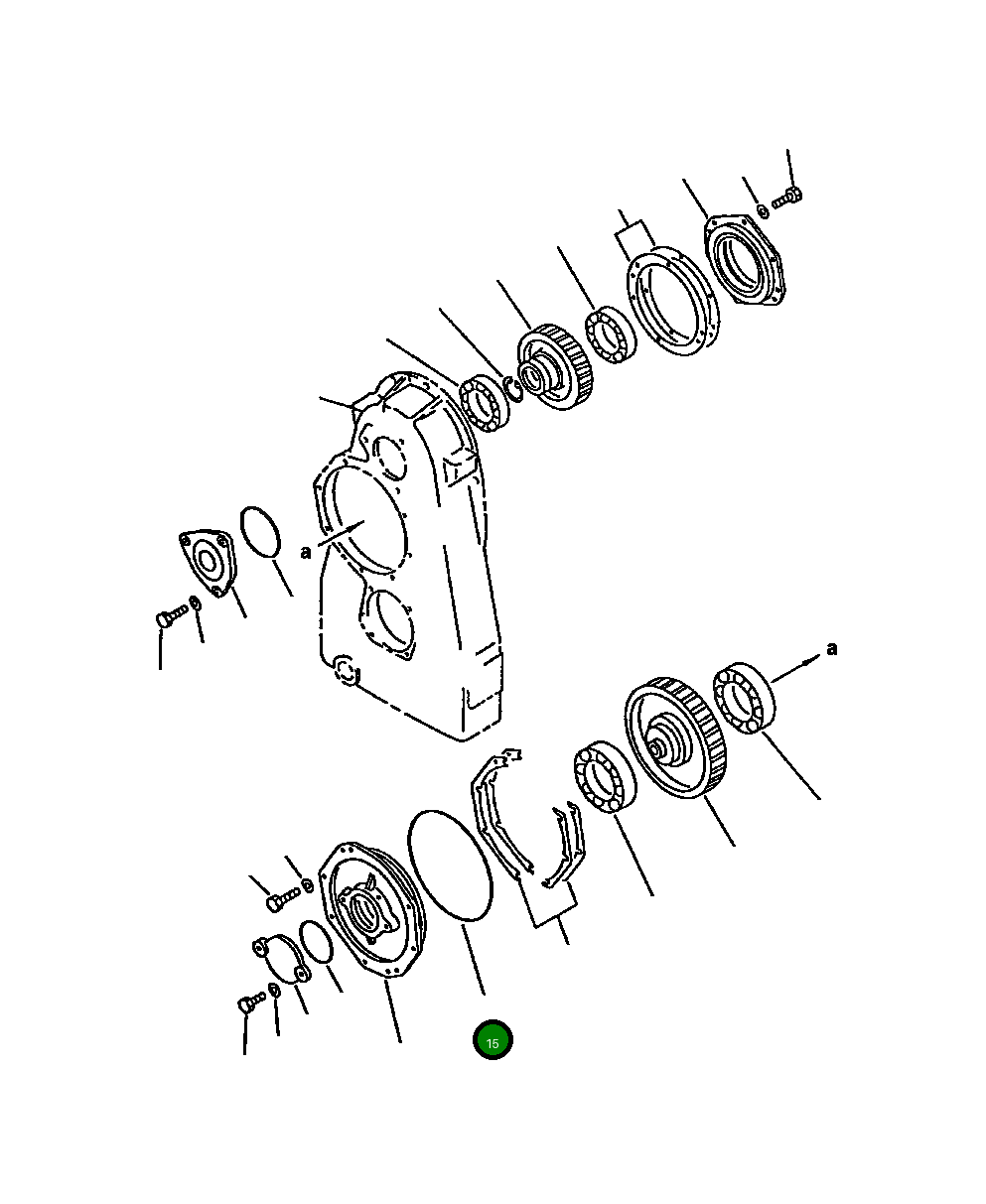 Кольцо уплотнительное (O-Ring) 421-15-13590  Komatsu