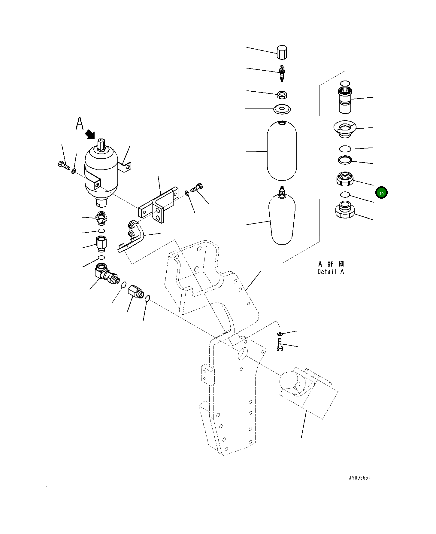 Кольцо DUMMY-KIP3061  Komatsu