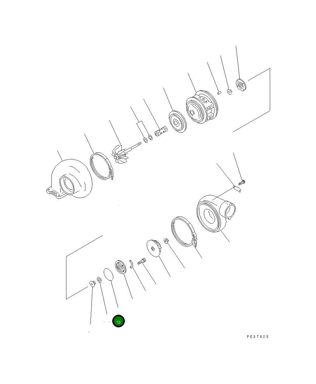 Кольцо уплотнительное (O-Ring) 6502-30-1660 Komatsu