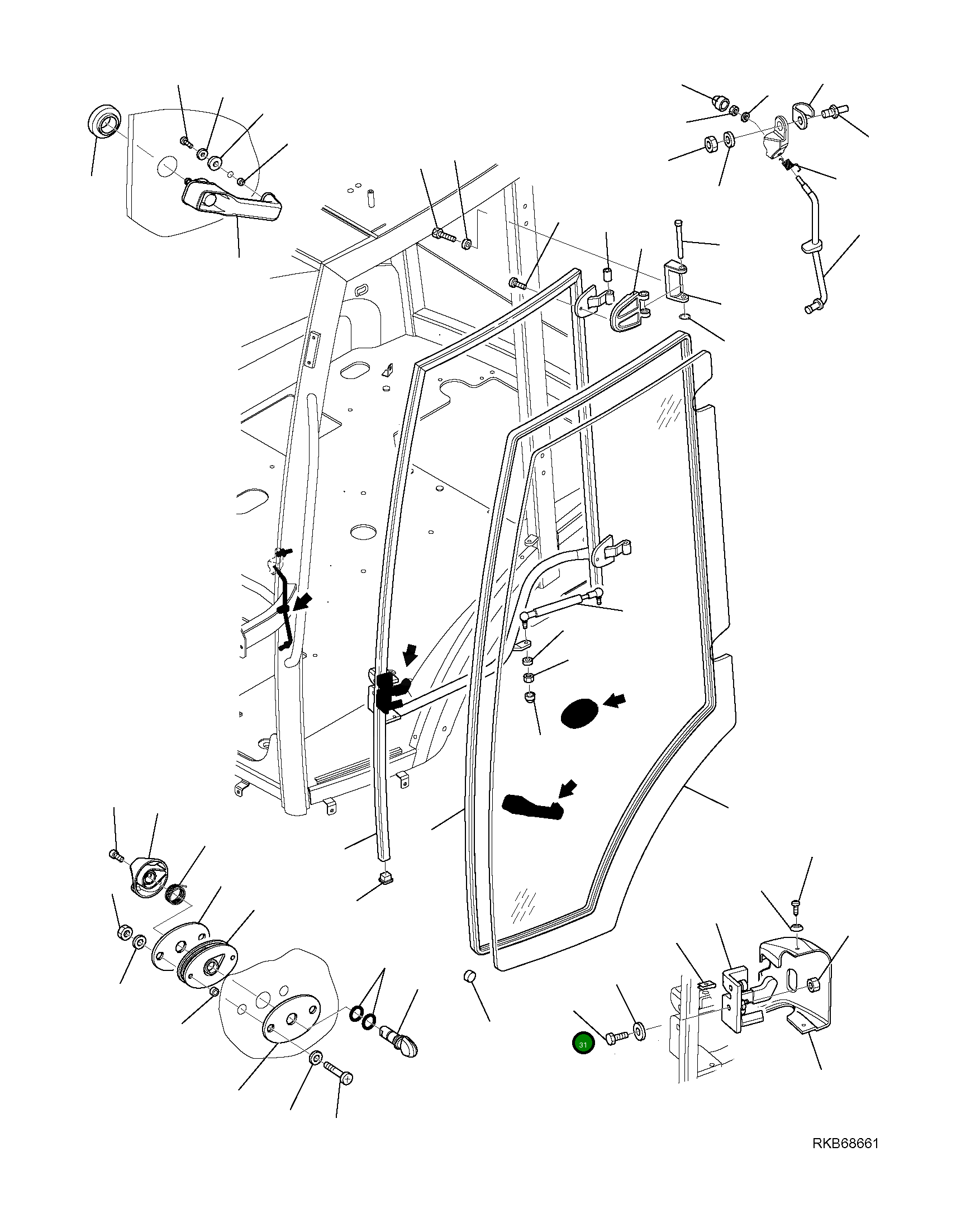 Болт 42N-54-15880 Komatsu