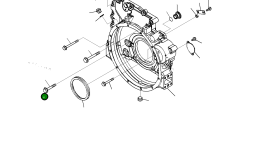 Болт 6736215350 Komatsu