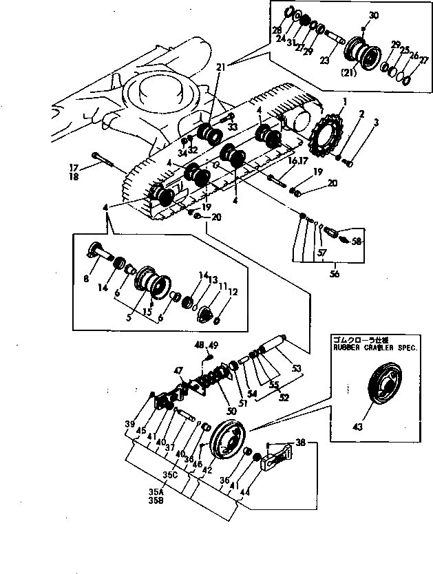 Болт YM172116-37350 Komatsu