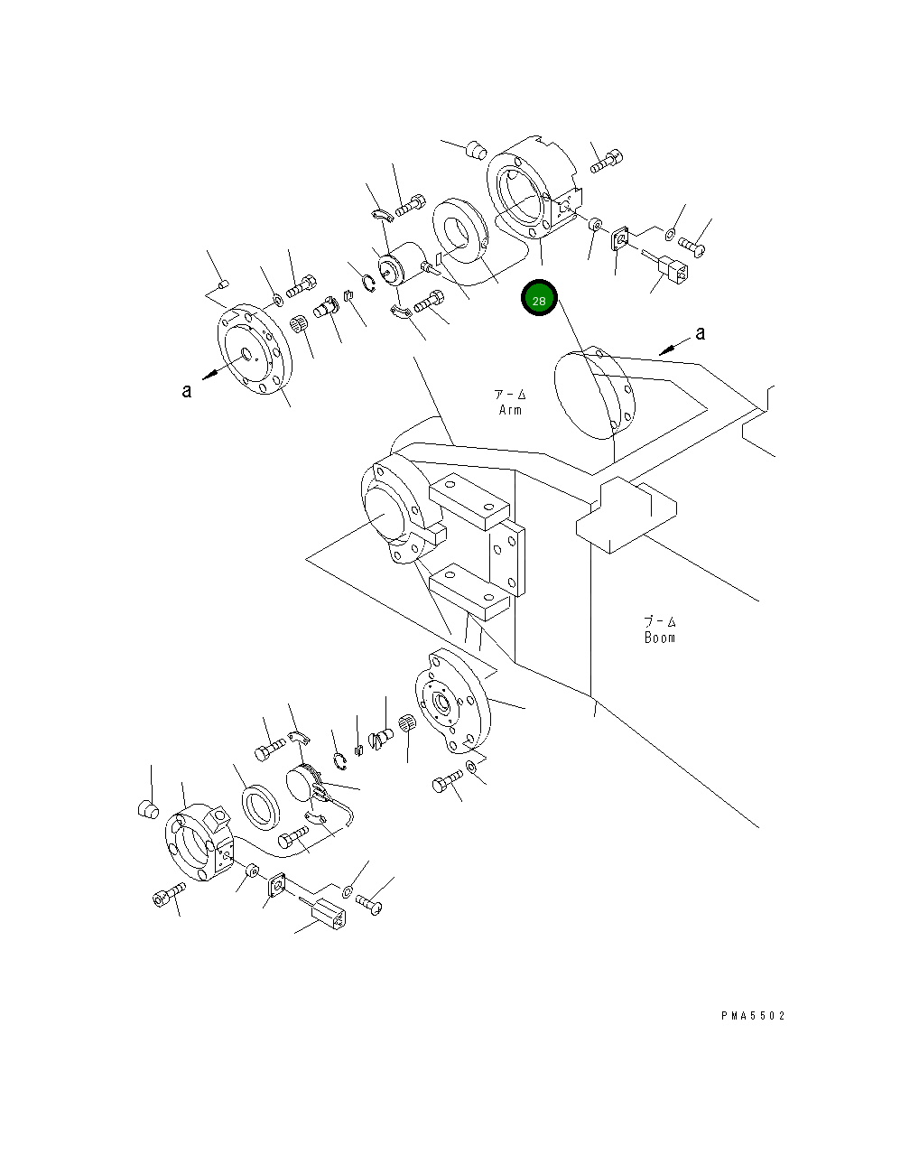 Крышка 203-06-63321 Komatsu