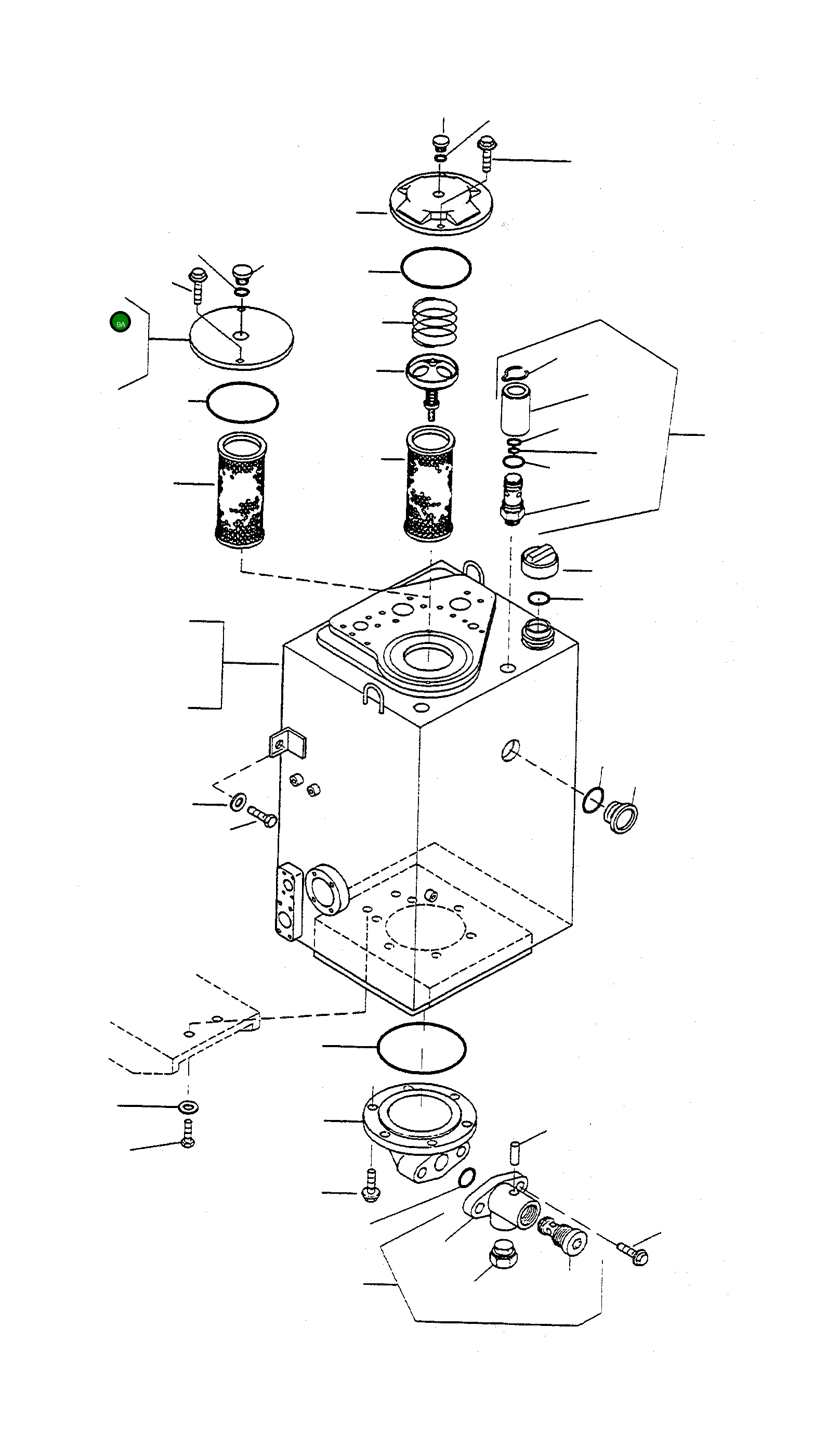 Крышка 419-60-H5111  Komatsu