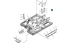 Крышка 20Y-46-42381 Komatsu