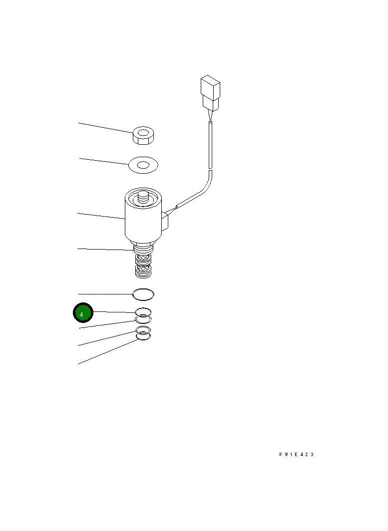 Кольцо уплотнительное (O-Ring) TT007901517 Komatsu