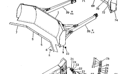 Отвал 175-73-11121 Komatsu