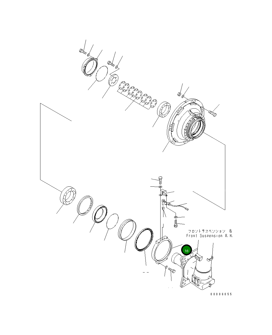 Крышка 569-88-76550 Komatsu