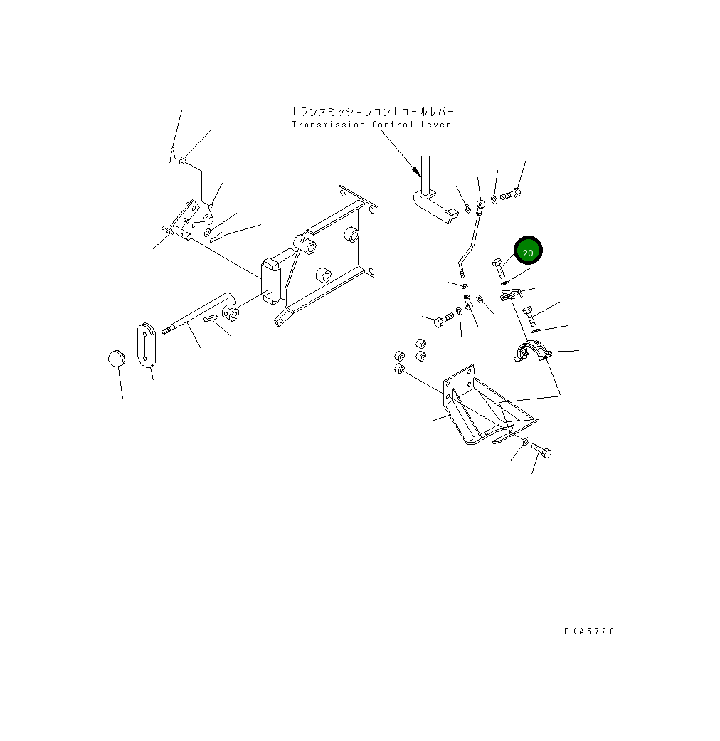 Болт 01010-51420 Komatsu
