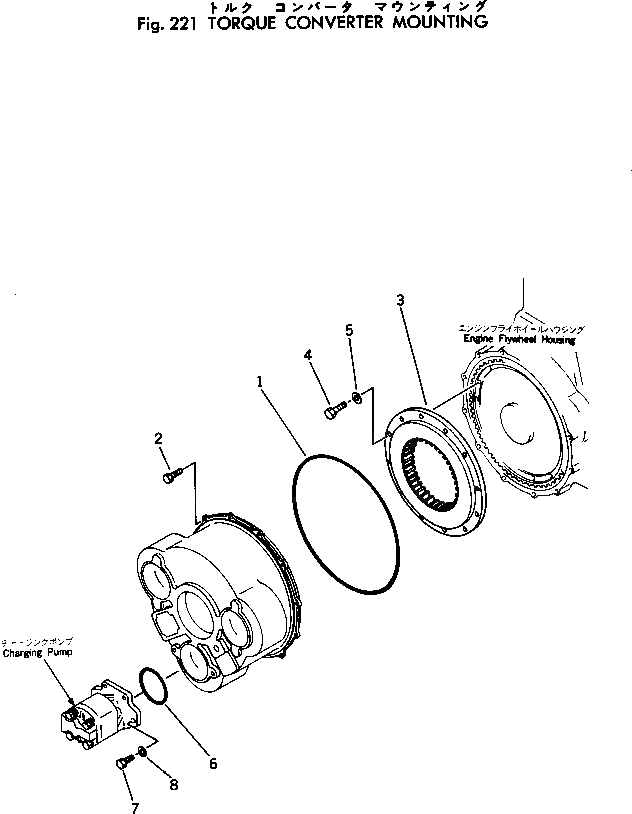 Кольцо уплотнительное (O-Ring) 382-321988-1  Komatsu