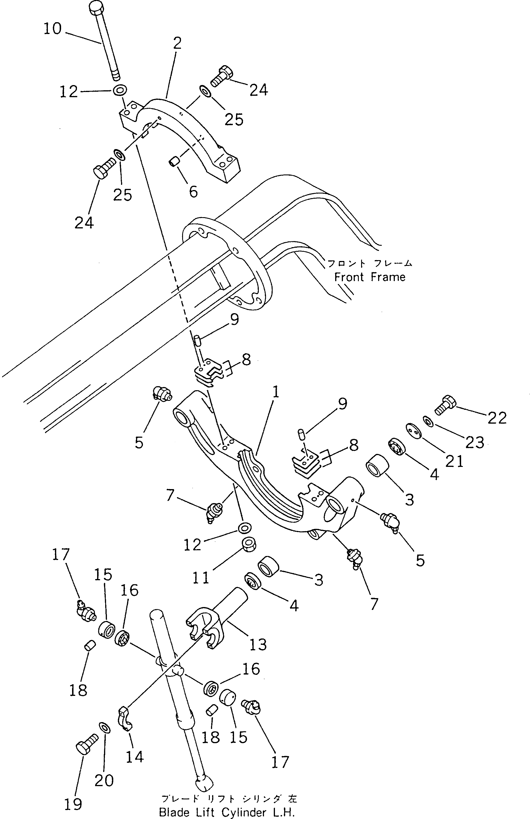 Болт 235-70-14220 Komatsu