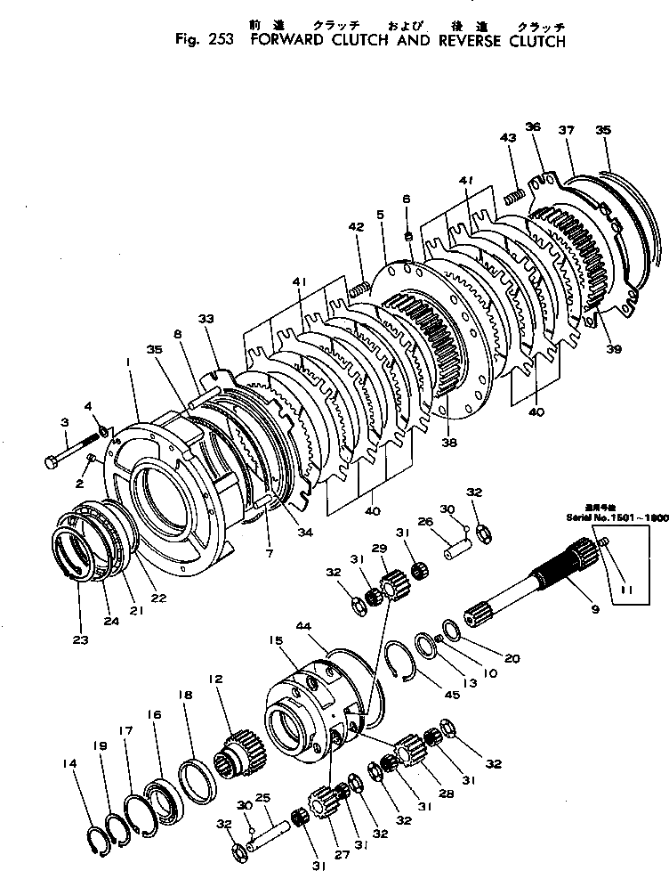 Болт 113-15-11210  Komatsu
