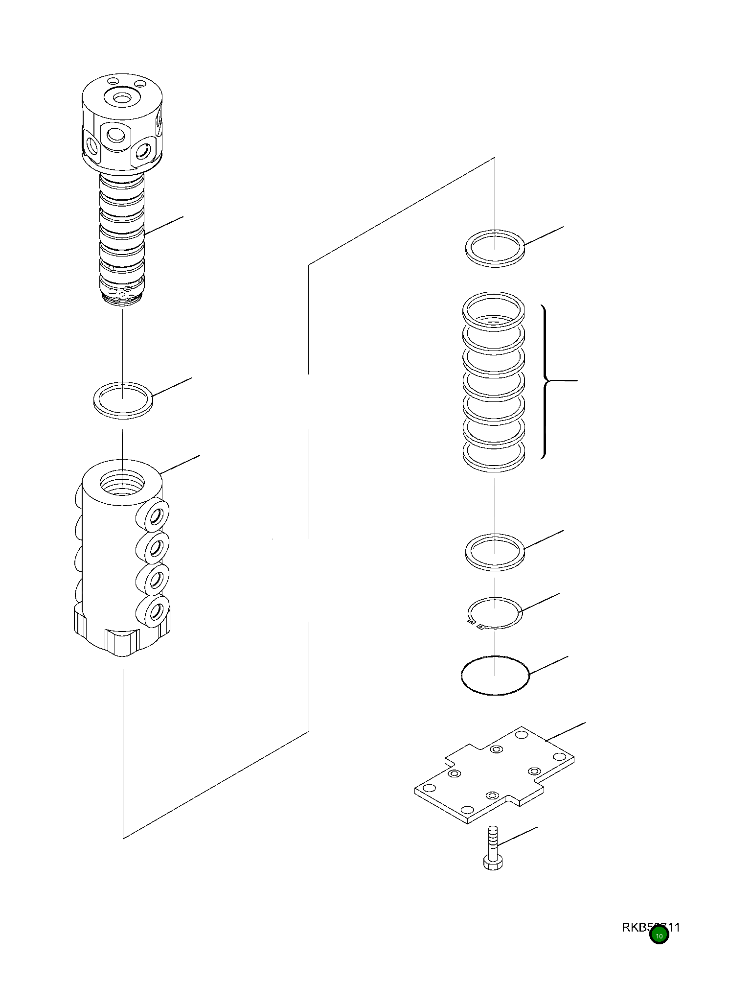 Болт 3401003 Komatsu