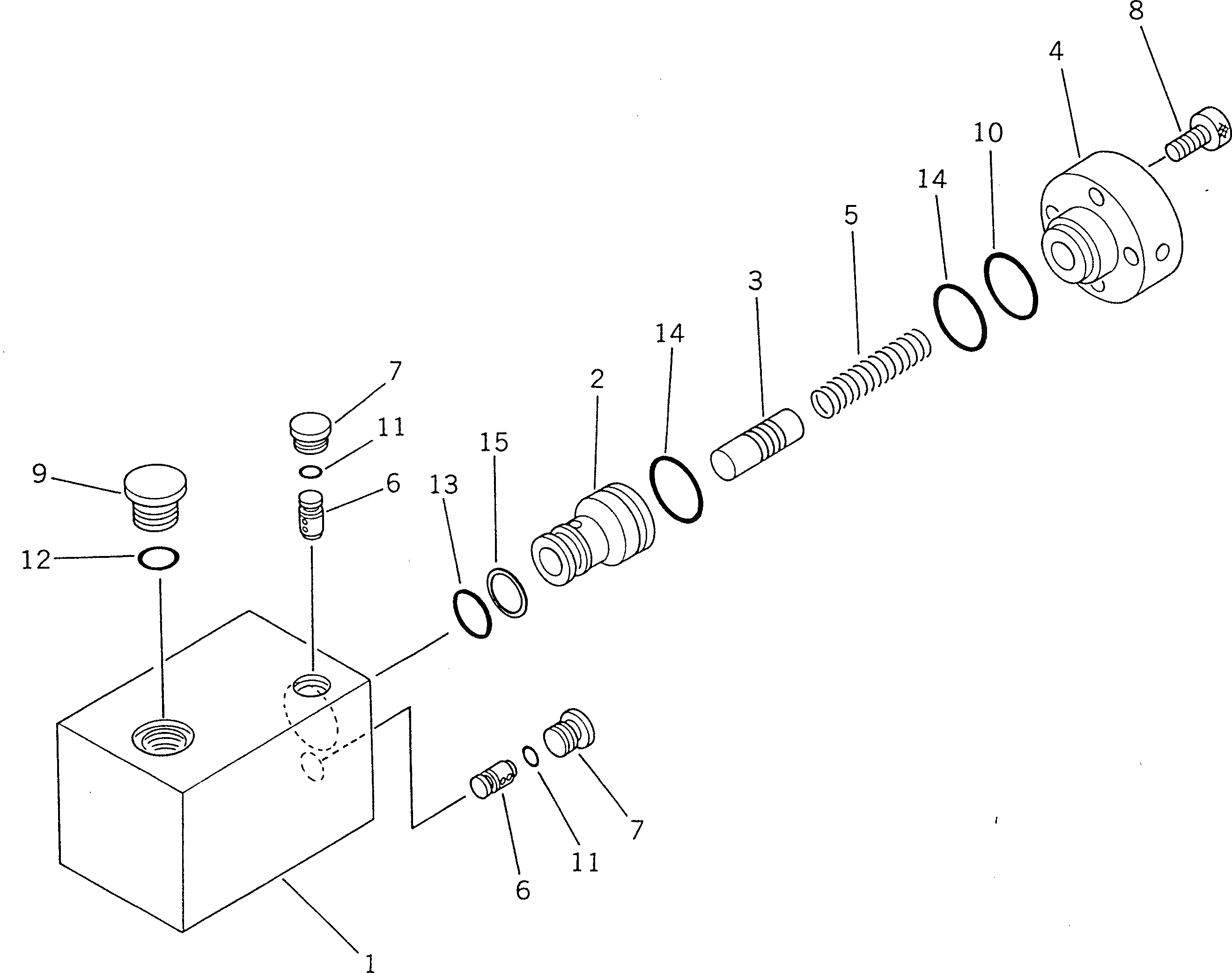 Кольцо уплотнительное (O-Ring) 235-60-11520  Komatsu