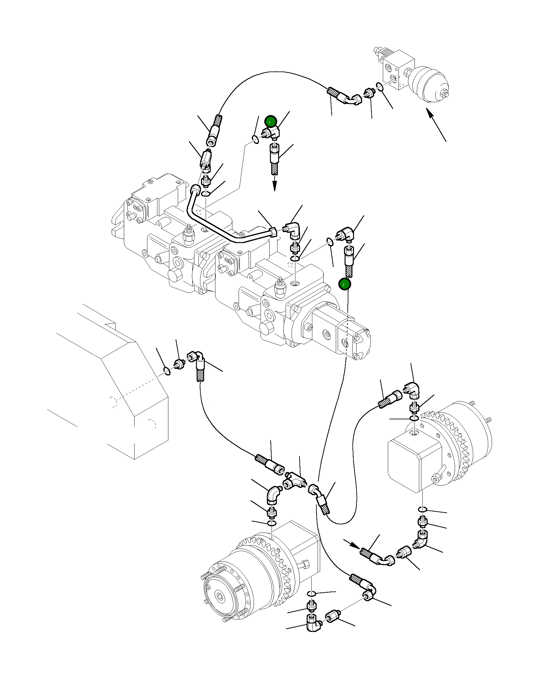 Кольцо уплотнительное (O-Ring) 855670000 Komatsu