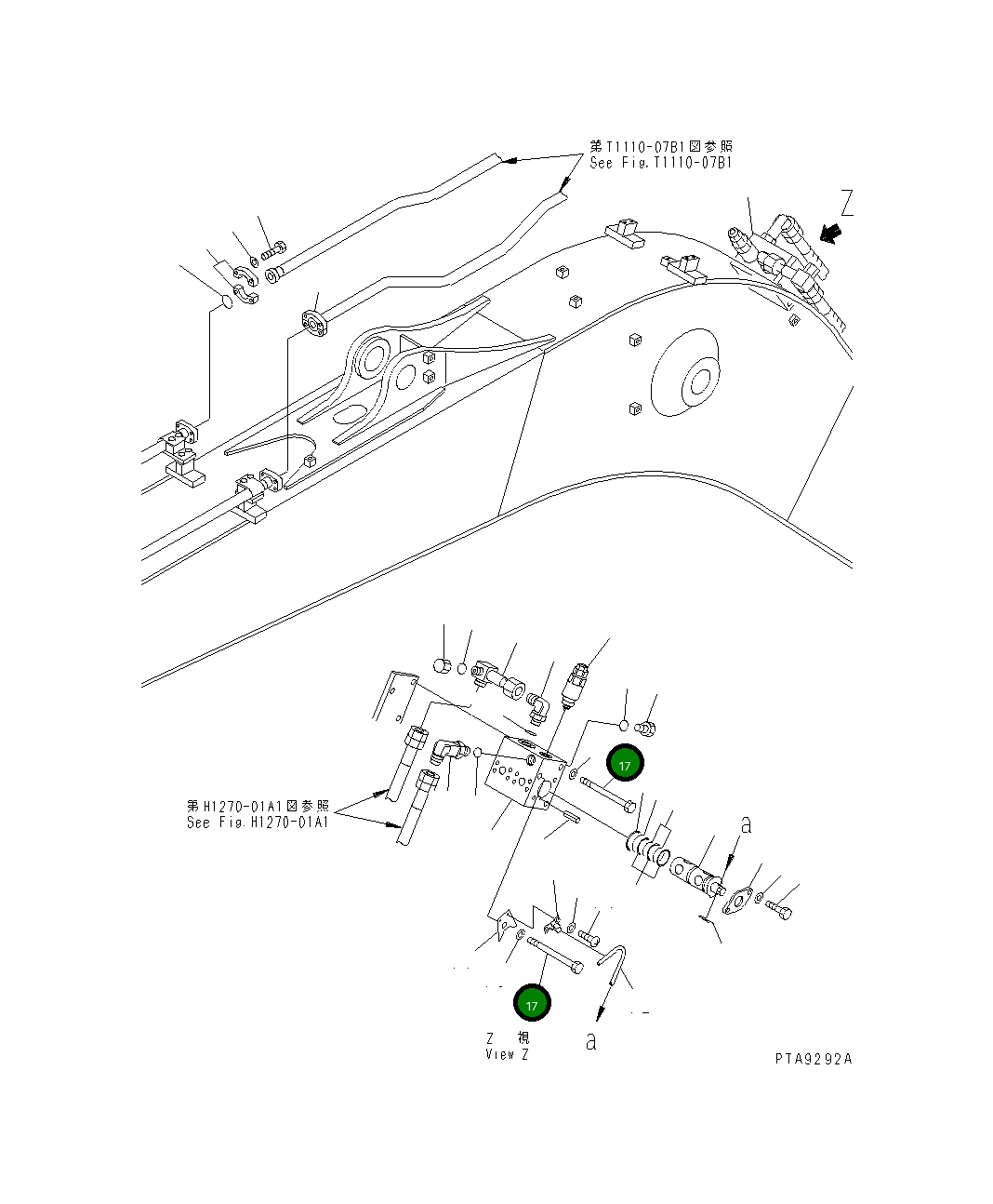 Болт 01011-81270 Komatsu