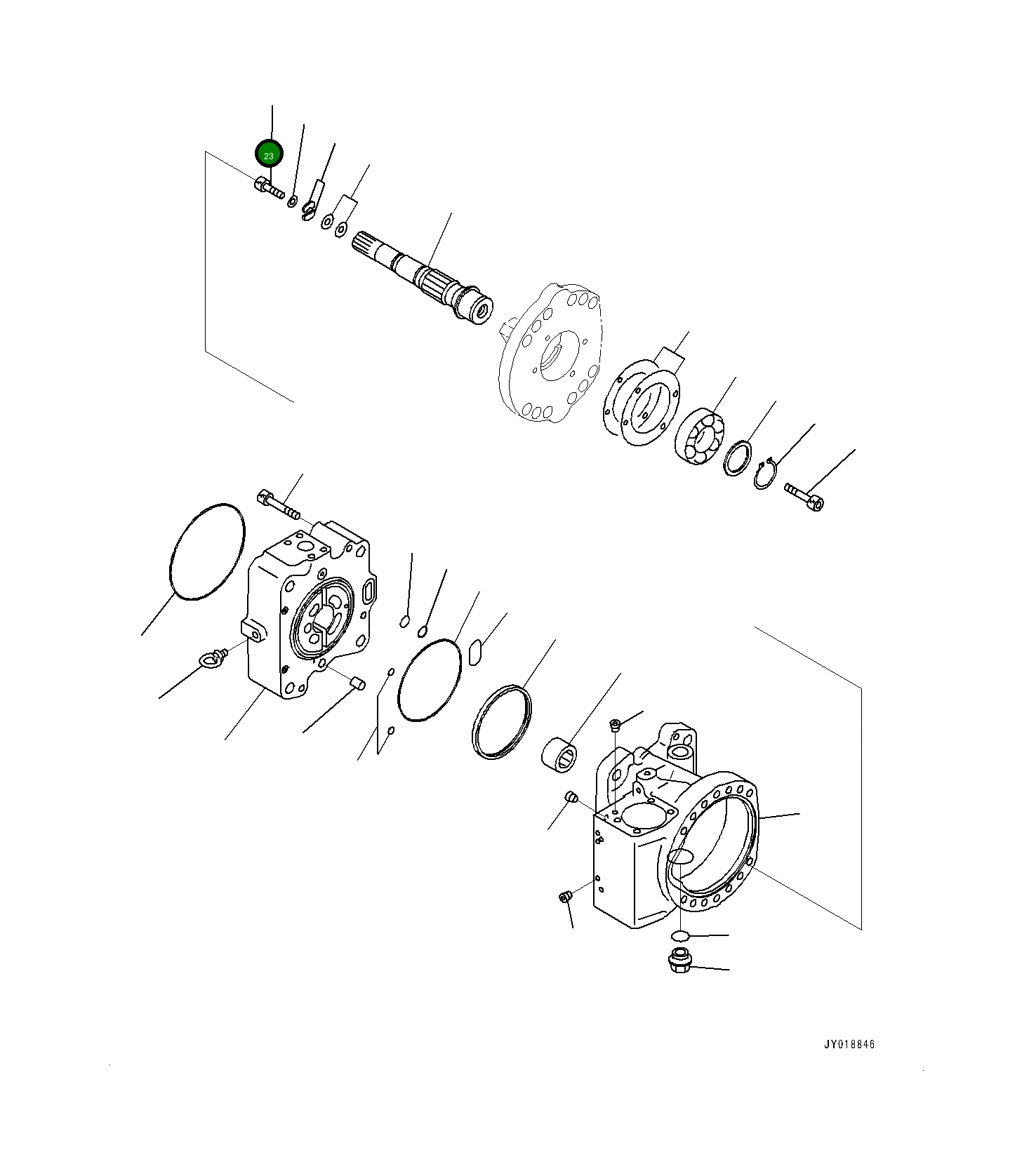 Болт 706-74-40320 Komatsu