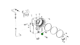 Кольцо уплотнительное (O-Ring) 0634 303 280 Komatsu