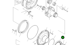 Крышка 195-27-34330 Komatsu