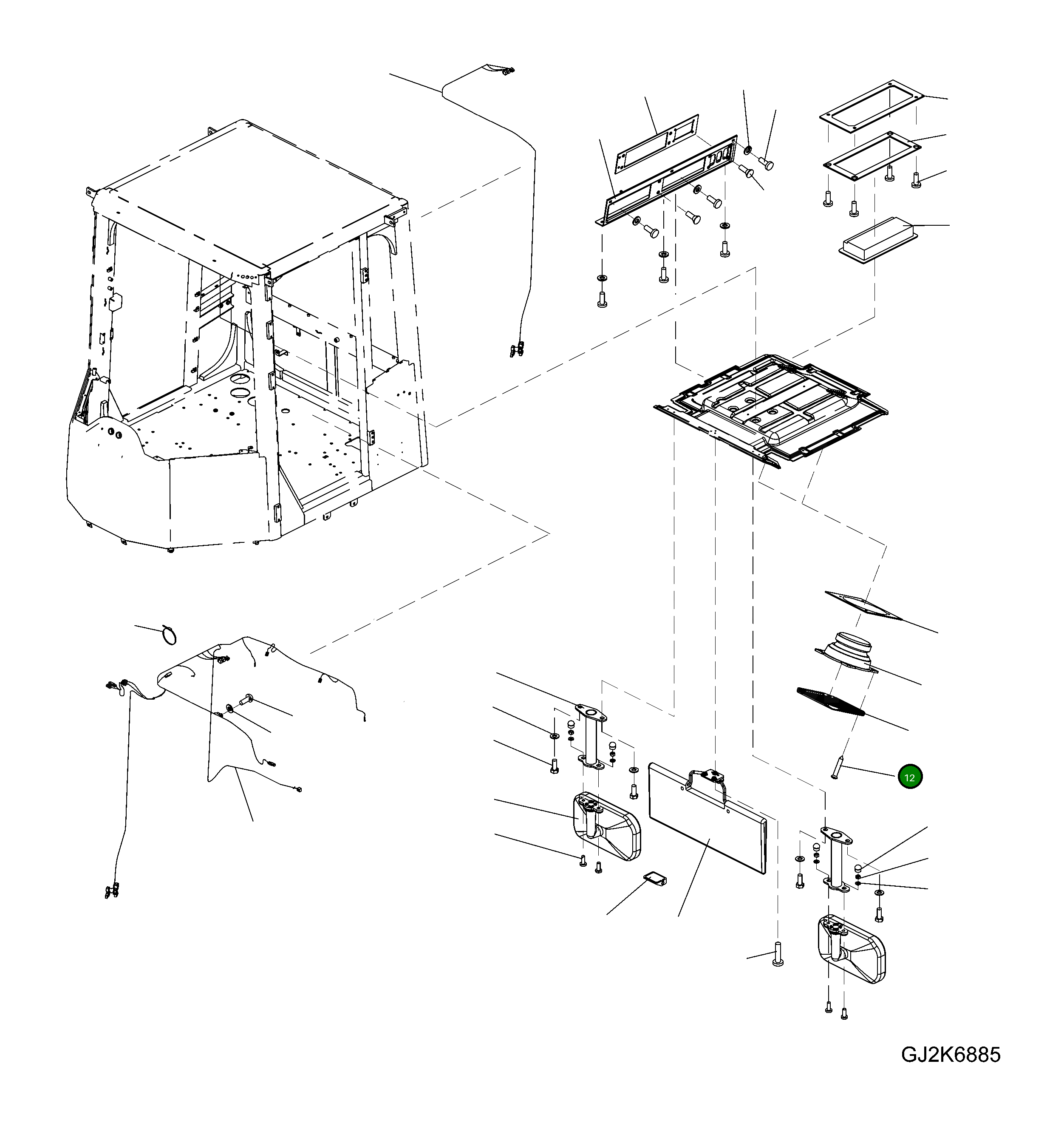 Болт 423-09-H4350  Komatsu