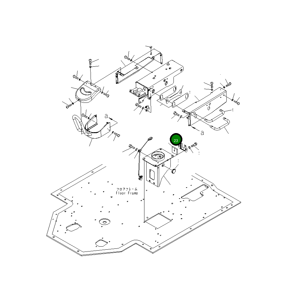 Крышка 426-40-32520 Komatsu