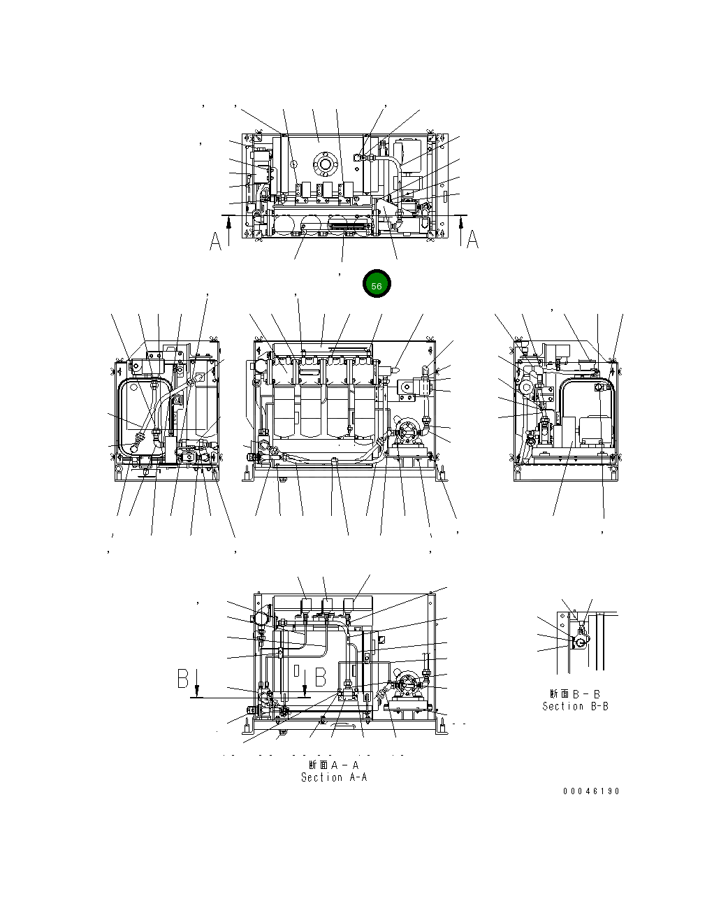 Крышка 6240-71-9770 Komatsu