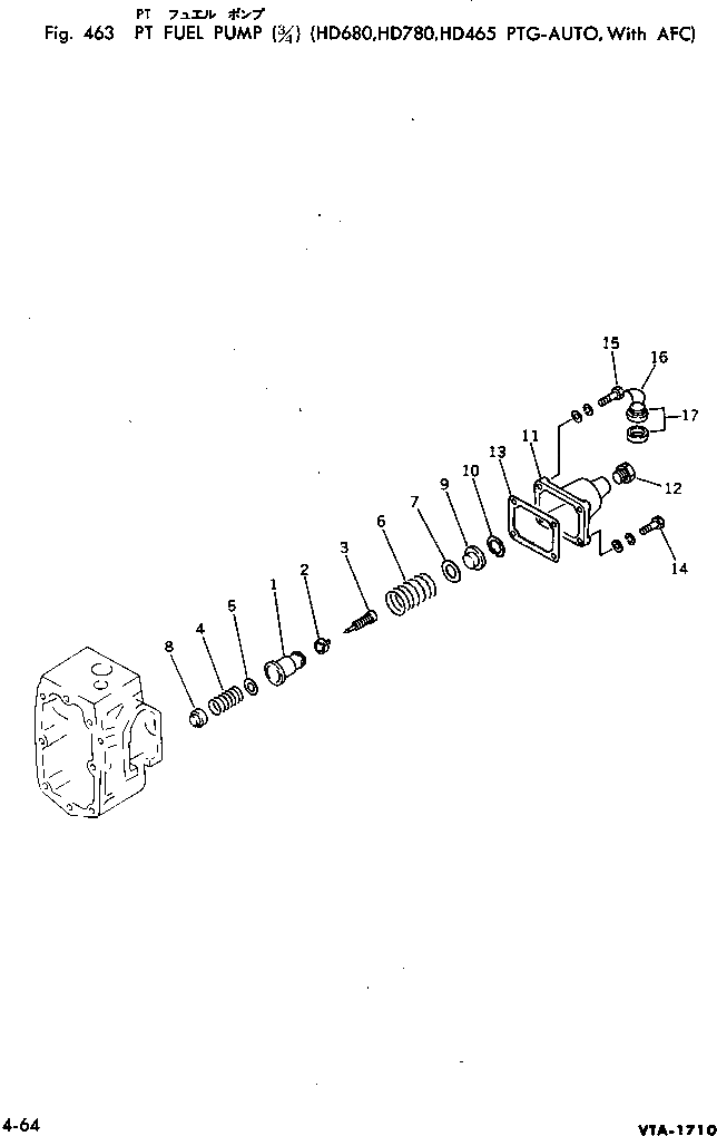 Болт CU3017052 Komatsu