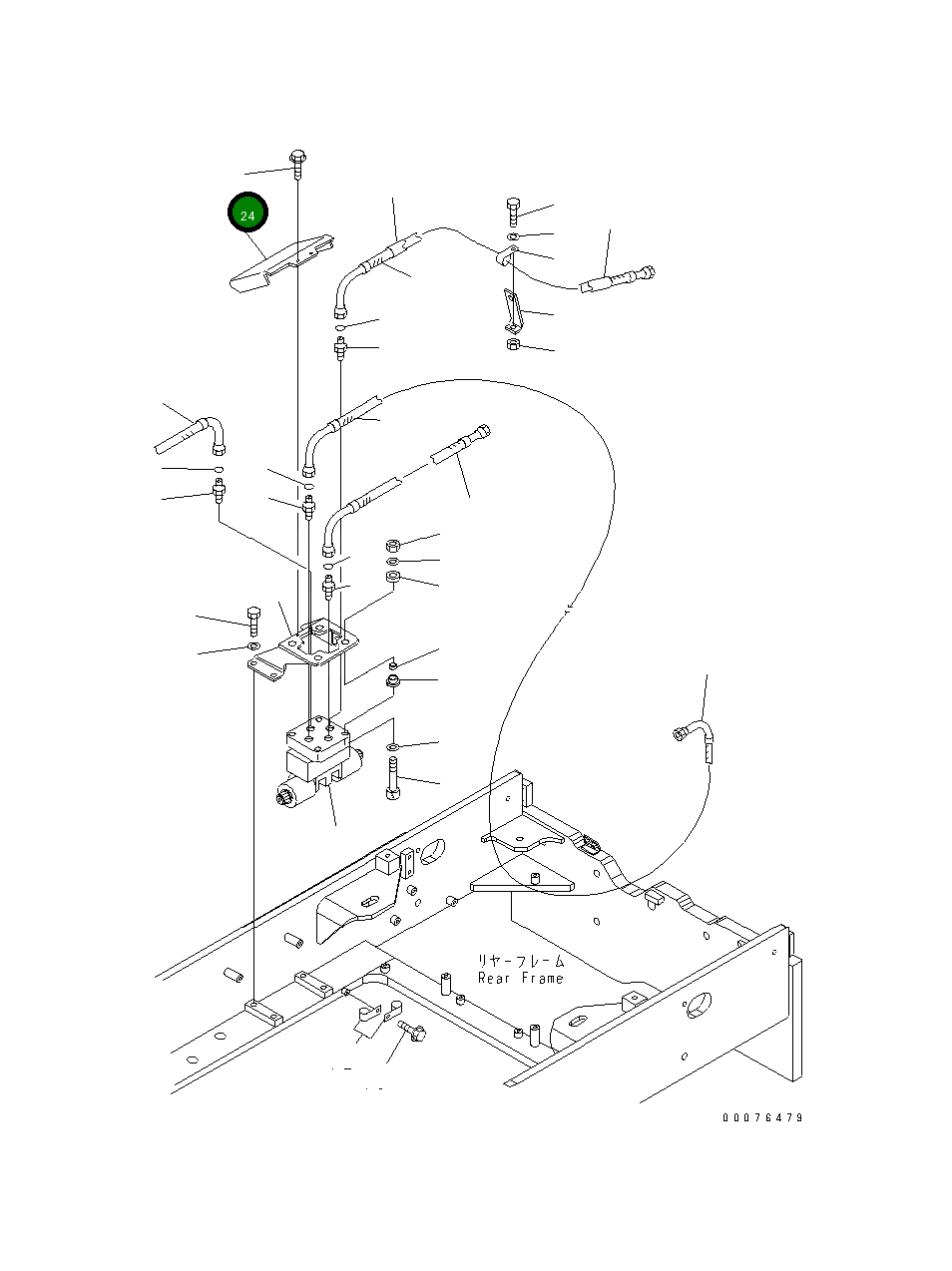 Крышка 421-62-A1751 Komatsu